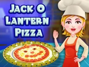 Jack O Lantern Pizza